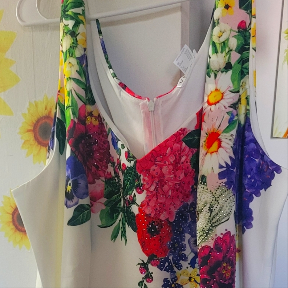 Fancy Dress sz 3x floral